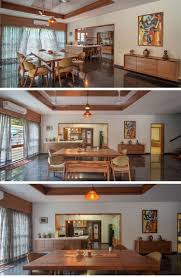 Contemporary House With A Simple Layout Avasiti Design Retrohomedecor Indian Home Design Contemporary House Living Room Design Layout