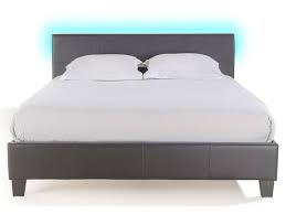 310 ideas publicadas y 1.189 guardadas ▪ temática del blog: Lit Adulte 140x190 Cm Avec Led Bloom Light Coloris Gris Vente De Lit Adulte Conforama