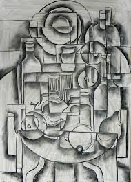 Pin By Lotus Educational Institute On Cubism Painting Level I Cubism Art Geometric Art Cubism