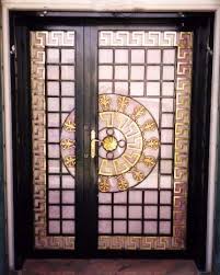 ابواب شقق وفلل خارجية بتصميمات عالمية ميكساتك pooja room design decor wooden doors