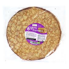 Livraison A Domicile Biobleud 6 Crepes De Froment Bio 360g