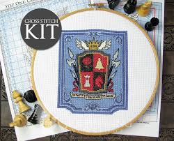 If you're new to the craft, though, you'll need to get a few basics down before you start shopping for a. Ishgardian Flag Cross Stitch Kit Etsy Flag Cross Stitch Cross Stitch Cross Stitch Kit