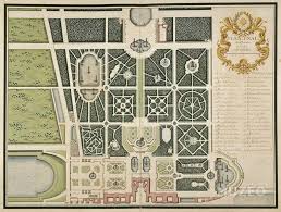 Recueil Des Plans Des Chateaux Et Jardins De Versailles En 1720 De Jean Chaufourier Reproduction D Art Haut Jardin De Versailles Versailles Andre Le Notre