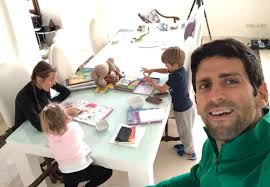 The serb got married after his wimbledon 2014 victory. Djokovic Family Novak Djokovic Hails Family Life Following Victory I Suggest Every Player Get Married And Have Kids Huffpost Uk Parents Djokernole Jelenadjokovicndf Stefan Tara World Number 1every Family Has A