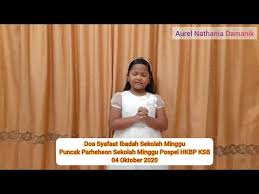 Maybe you would like to learn more about one of these? Doa Syafaat Anak Sekolah Minggu Youtube