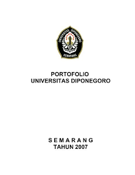 We did not find results for: Portofolio Universitas Diponegoro Semarang Tahun 2007