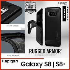 Notable features include samsung pay (mst), samsung knox, bixby, samsung pay (nfc). Original Spigen Rugged Armor Case Samsung Galaxy S8 S8 Plus Shopee Malaysia