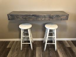 Floating Bar Table Top Kitchen Bar Table Floating Countertop Dining Room Inspiration