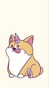 Corgi Unicorn In 2021 Cute Cartoon Wallpapers Cute Dog Wallpaper Dog Wallpaper Iphone