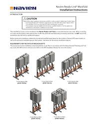 Commercial Rack Manifold Installation Instructions 1