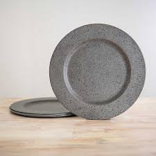 Compare prices on popular products in kitchen & dining. Galvanized Metal Charger Plates Set Of 4 Kirklands