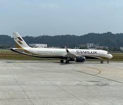 Starlux Airlines A321neo Penang International Airport In 2020 Penang International Airport International Airport Passenger Jet