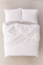 Washed Cotton Tassel Duvet Cover Duvet Covers Duvet Covers Urban Outfitters White Duvet Covers