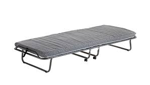 Lit D App Pliant Bajlum 80x190 Gris Sengeramme Madras Seng