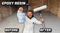 How to Epoxy Resin Coat a Garage Floor - Beginners DIY Guide!