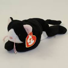 Ty Beanie Baby Zip The Black Cat White Face Version 3rd Gen Hang Tag Mwcts In 2020 Baby Beanie Ty Beanie Kids Toy Store
