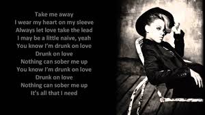 I've been let down but never been tainted so i stay thirsty for more no i won't hold back no drop is wasted. Rihanna Drunk On Love Lyrics Hd Youtube