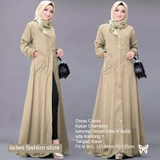 Gambar baju gamis terbaru 2018. Jual Baju Gamis Ibu Ibu Pengajian Terbaru Lazada Co Id