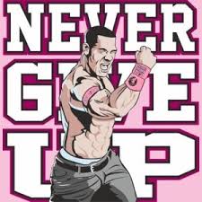 Never Give Up John Cena Wwe Logo Jone Cena