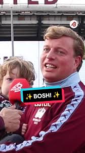 SANTA passed by with TOM SKINNER in a BOSH moment