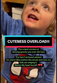 Boy Singing Defying Gravity Funny