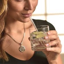 LEONARDO HOME Ciao 020937 Glass Straws Set of 4 Length 15 cm Reusable with  Brush for Cleaning Transparent : Amazon.de: Home & Kitchen