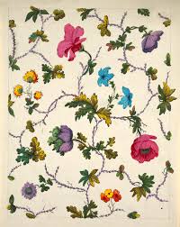 Maybe you would like to learn more about one of these? Beautiful Vintage Floral Pattern Designs For Textiles Picture Box Blue