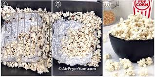 Popping your own kernels lets you control the amount of butter and air fryer popcorn takes a. Air Fryer Popcorn Air Fryer Yum