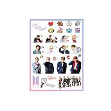 Vkookers are a weird bunch. Bts Sticker Set Decal Jungkook V Jimin Suga Rm J Hope Cute Stickers For Laptop Car Decoration Cellphone Stickers Cartoon Sticker Bts1 2 Pic Amazon In Computers Accessories