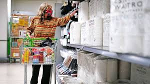British newspapers carried front page pictures of empty shelves in supermarkets. Dlt G 7ylnahhm