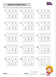 Operasi tolak tanpa kumpul semula dan dengan kumpul semula. Hm Edu Corner Tahun 1 Matematik Tambah Tolak Kredit To Facebook