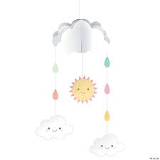 Sunshine Baby Shower Mobile Decoration Oriental Trading
