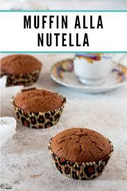 Muffin Alla Nutella Ricetta Muffin Con La Nutella Nell Impasto Soffici Ricette Ricette Nutella Ricette Facili