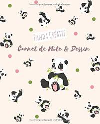 Plus de 13 676 mignon panda images a choisir sans inscription necessaire. Panda Creatif Carnet De Note Et Dessin Kawaii Journal Mignon Cahier De Texte Croquis Doodle 110 Papier Blanc Regle Format A4 French Edition Journals Pfm Publishing 9781674970615 Amazon Com Books
