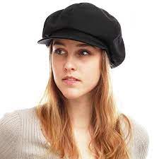 The Hat Depot 100 Cotton Plain Blank 6 Panel Newsboy Gatsby Apple Cabbie Cap Hat Made In Usa Black Hat Making Newsboy Cabbie Hat