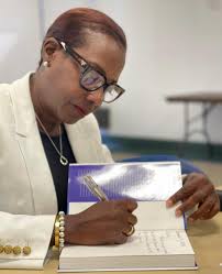 This morning was nothing short of profound as I signed copies of my  #memoir, “First in Line”, for Hofstra School of Nursing undergraduate  juniors, students