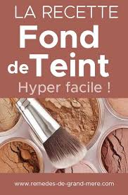 Recette De Fond De Teint Naturel Recette Fond De Teint Naturel Produits De Beaute Naturels Et Astuces Beaute Visage