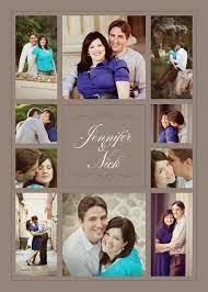 The Elegant Photo Collage Wedding Invitation Wedding Invitations With Pictures Photo Wedding Invitations Digital Wedding Invitations