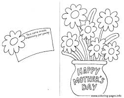 Happy mother's day card coloring page #527. Happy Mothers Day Card By Coloring Pages Printable