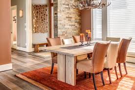 A rectangle rug in a rectangular room and/or under a rectangular table brings order to a formal dining room. Dining Room Area Rugs Smitty S Fine Furniture