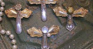 Silverware Necklace Gold Rings Http Jewelryulises Blogspot Com Silverware Jewelry Jewelry Art Silverware Art