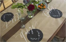 Flourish Whim Blog Book Club Paper Table Runner Wedding Paper Table Runner Paper Wedding Decorations