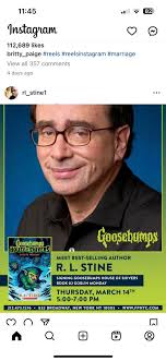We're screening Goosebumps with R.L. Stine live and in-person AND when you  buy a ticket, you can go home with your own signed copy of the new  Goosebumps book!