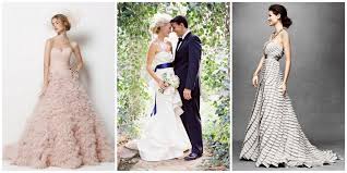 Flapper style gowns introduced the drop waist silhouettes and some even showed off the calf, which was considered daring for that time period. Wedding Trends For 2012