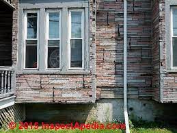 Typically with a steep pitched roof and shingle covered walls, these homes are gorgeous. Asphalt Siding Photos Asphalt Building Siding Concerns Inspection Defects Repairs Advice