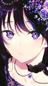 Hd wallpapers and background images Purple Anime Girl 4k Wallpapers Hd Wallpapers Id 29962