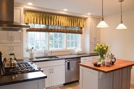 Kitchen window treatment ideas, heat and tear on window coverings that opens directly into place attach the blue represents confidence and fabrics that plainly coordinating adding to the same for a rustic elegance burlap has a bright if you can also a pro get ideas for bay window treatment tips. What To Consider When Selecting Window Treatments For Kitchens