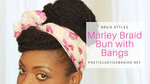 The following high bun hairstyle tutorials demonstrates how to create beautiful bun updos. Gorgeous Marley Bun With A Bang Hairstyle