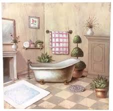 Possono adattarsi bene alle camere da letto o ai saloni, ma anche alla cucina. Quadro Julie Bagno Shabby 60x60 Quadri