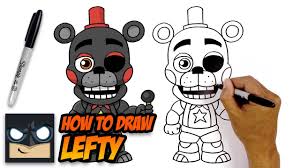Learn how to draw this super cute bonnie step by step! How To Draw Lefty Five Nights At Freddy S Youtube